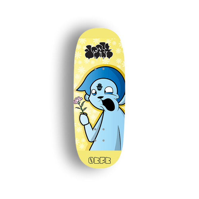 Professional Fingerboard Deck - Obsius x Leeannekae - Flower Child