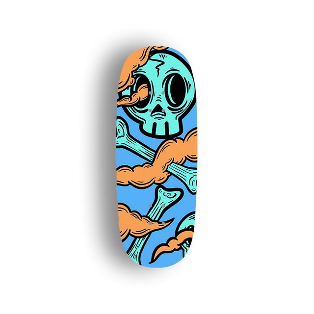 Premium Pro Fingerboard Deck - - Obsius x One Hand Skate - Bones