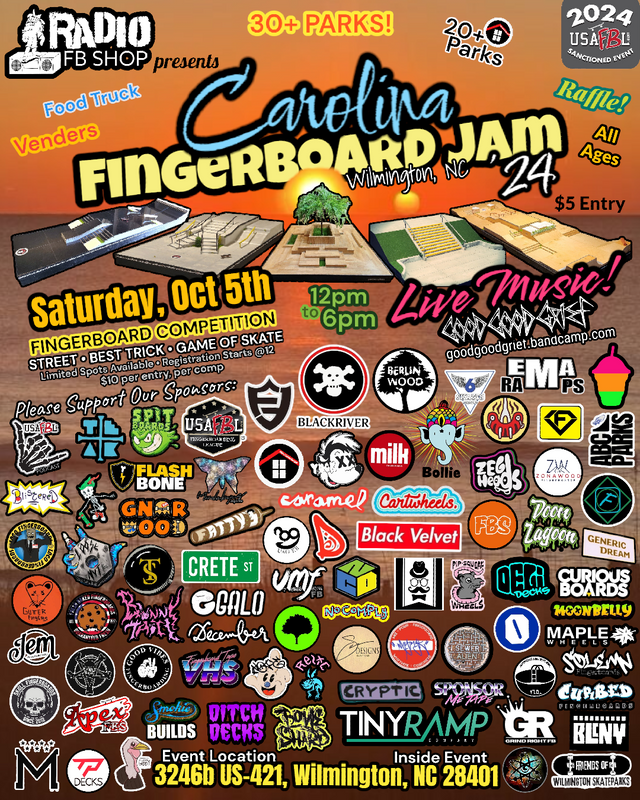 2024Carolina Fingerboard Jam