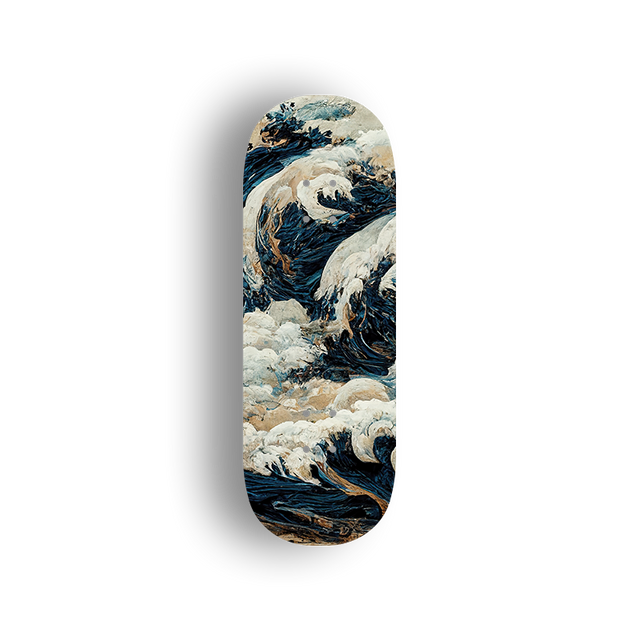 Premium Pro Fingerboard Deck - Waves 03