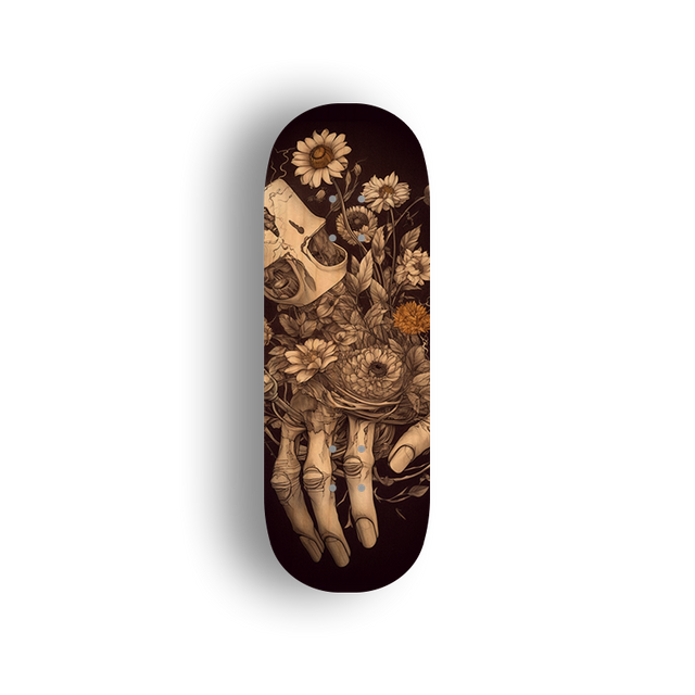 Premium Pro Fingerboard Deck - Skeleton Hand