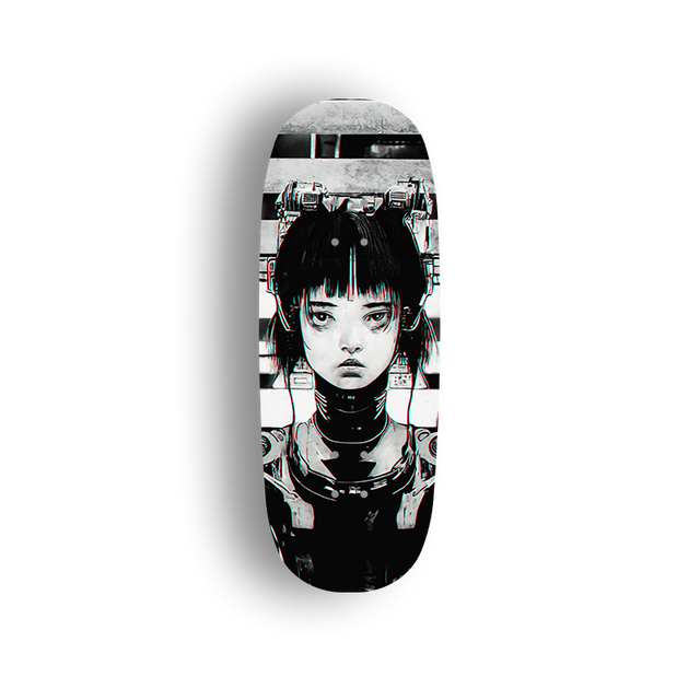 Premium Pro Fingerboard Deck - Sci-fi Girl 02