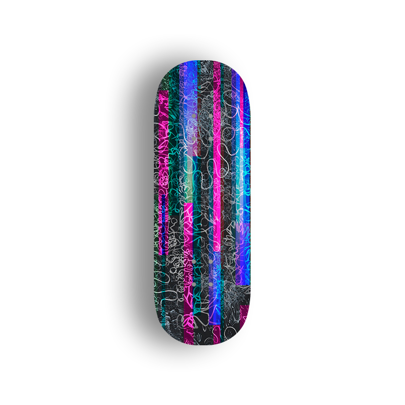 Premium Pro Fingerboard Deck - Scratch 04