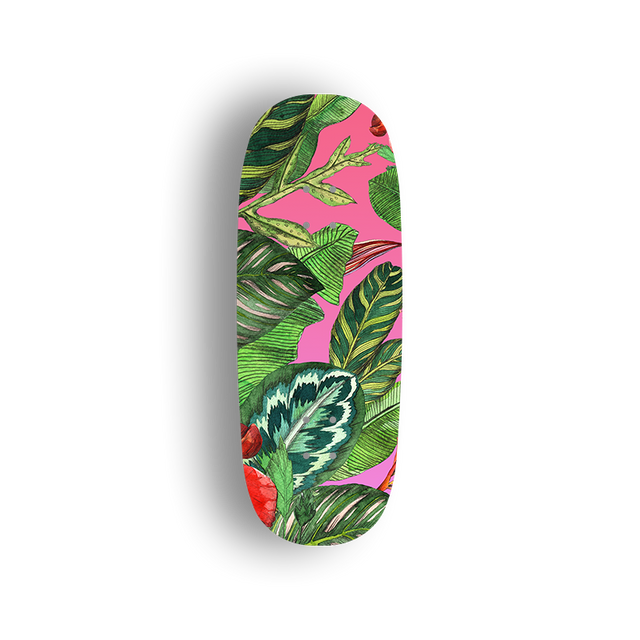 Premium Pro Fingerboard Deck -  Tropical Plants 01