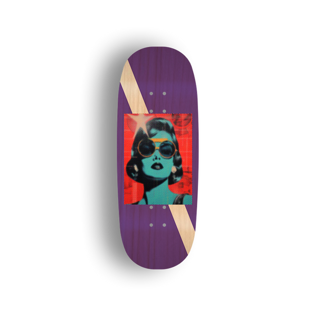 Premium Pro Fingerboard Deck - Retro Pop Diva