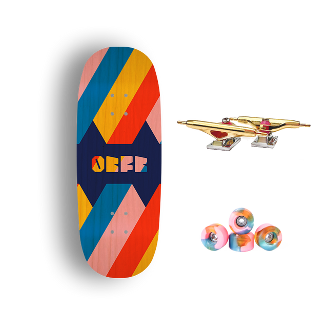 Premium Pro Fingerboard Complete -  Retro Wave