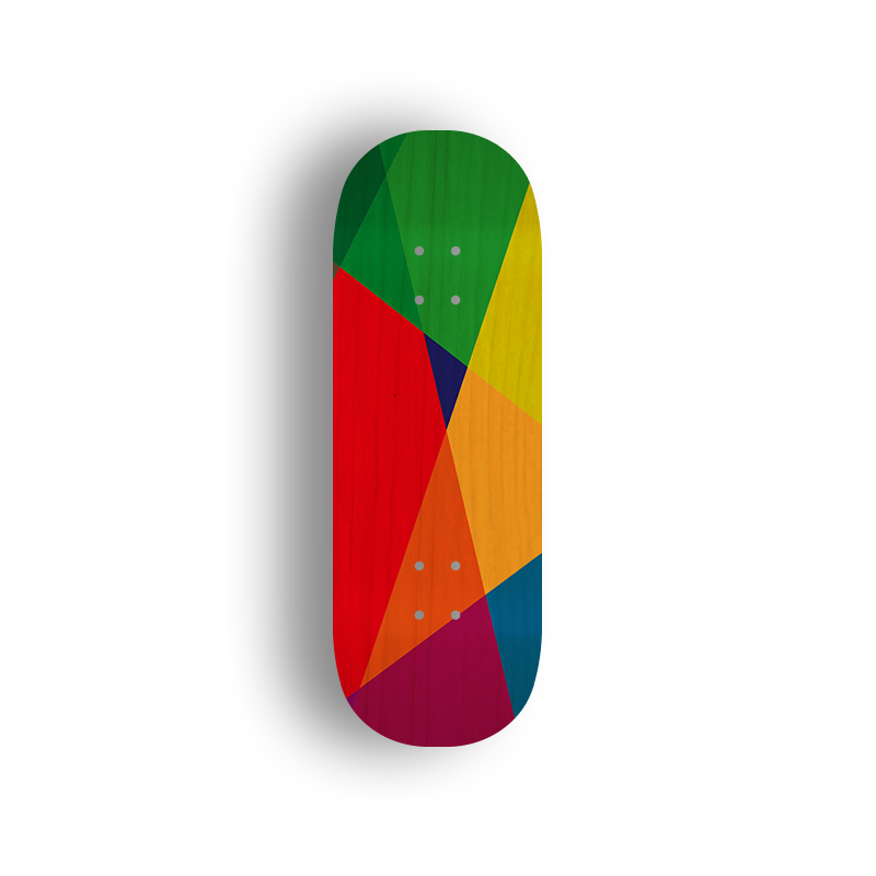 Premium Pro Fingerboard Deck-Popsicle - Sky Rider