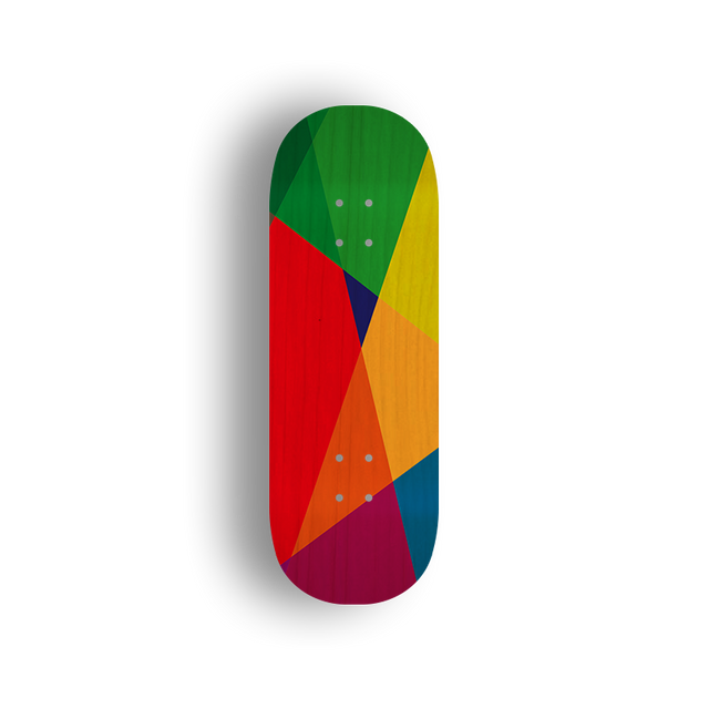 Premium Pro Fingerboard Deck-Popsicle - Sky Rider