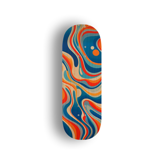 Premium Pro Fingerboard Deck - Cosmic Flow