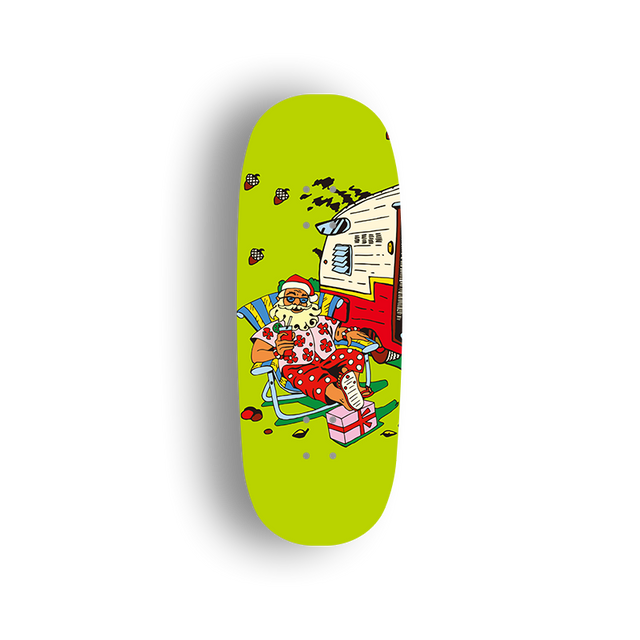 Premium Pro Fingerboard Deck - Santa