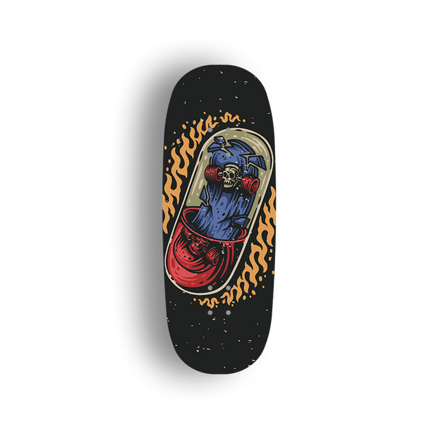 Premium Pro Fingerboard Deck -Inferno Ride