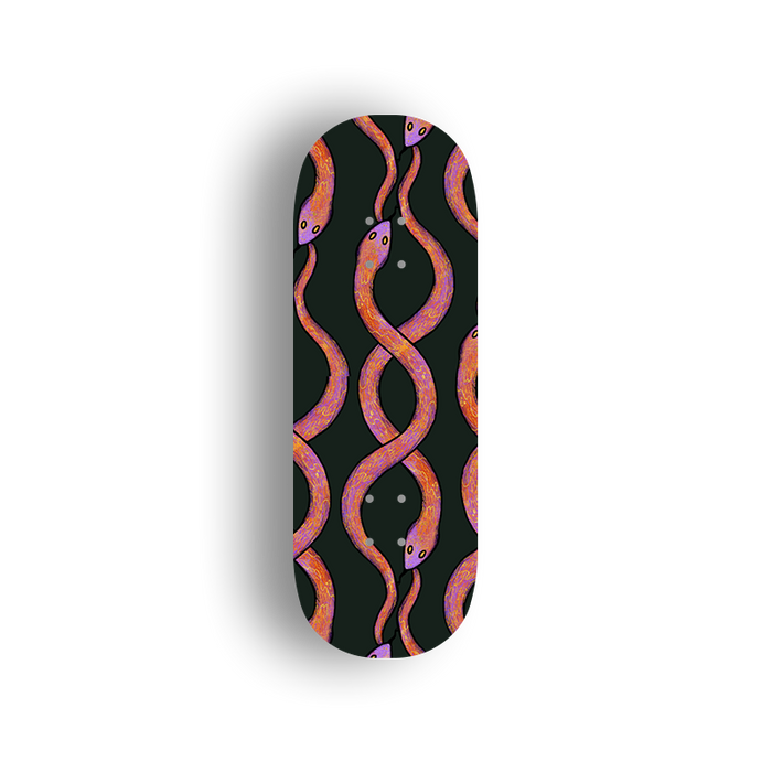 Premium Pro Fingerboard Deck - Serpentine Swirl