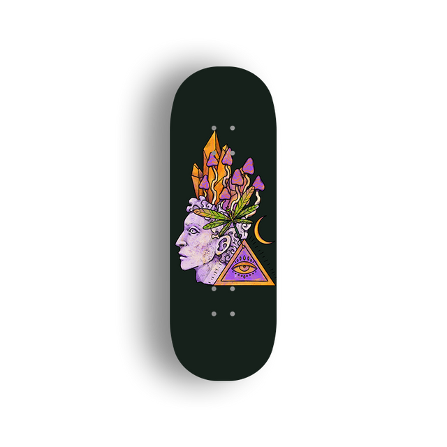 Premium Pro Fingerboard Deck - Mystic Mind