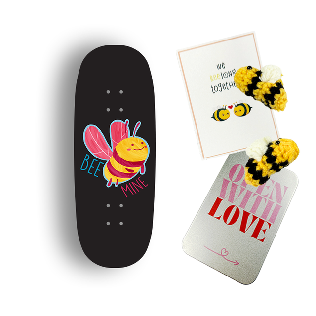 Premium Pro Fingerboard Deck -Bee Mine (Gift Box)