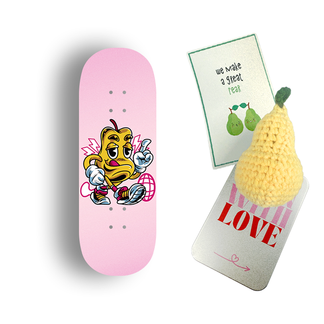 Premium Pro Fingerboard Deck -Pear (Gift Box)