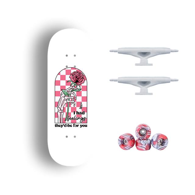 Premium Pro Fingerboard Complete - Checkered Love