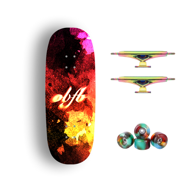 Premium Pro Fingerboard Complete - Blazing Inferno