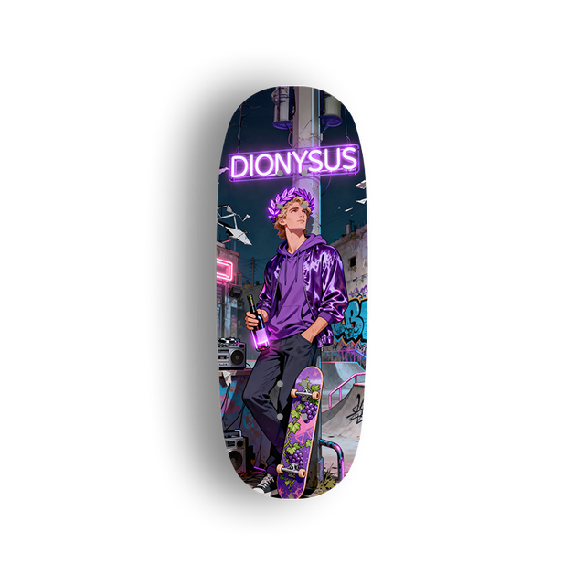 Premium Pro Fingerboard Deck The Twelve Olympians-DIONYSUS