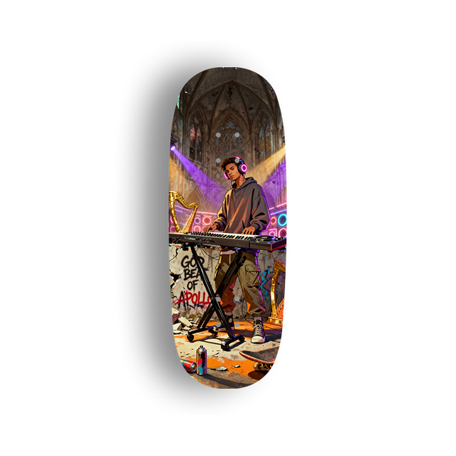Premium Pro Fingerboard Deck The Twelve Olympians-APOLLO