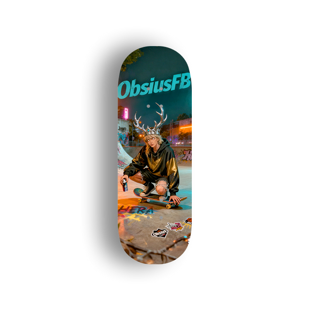 Premium Pro Fingerboard Deck The Twelve Olympians-HERA