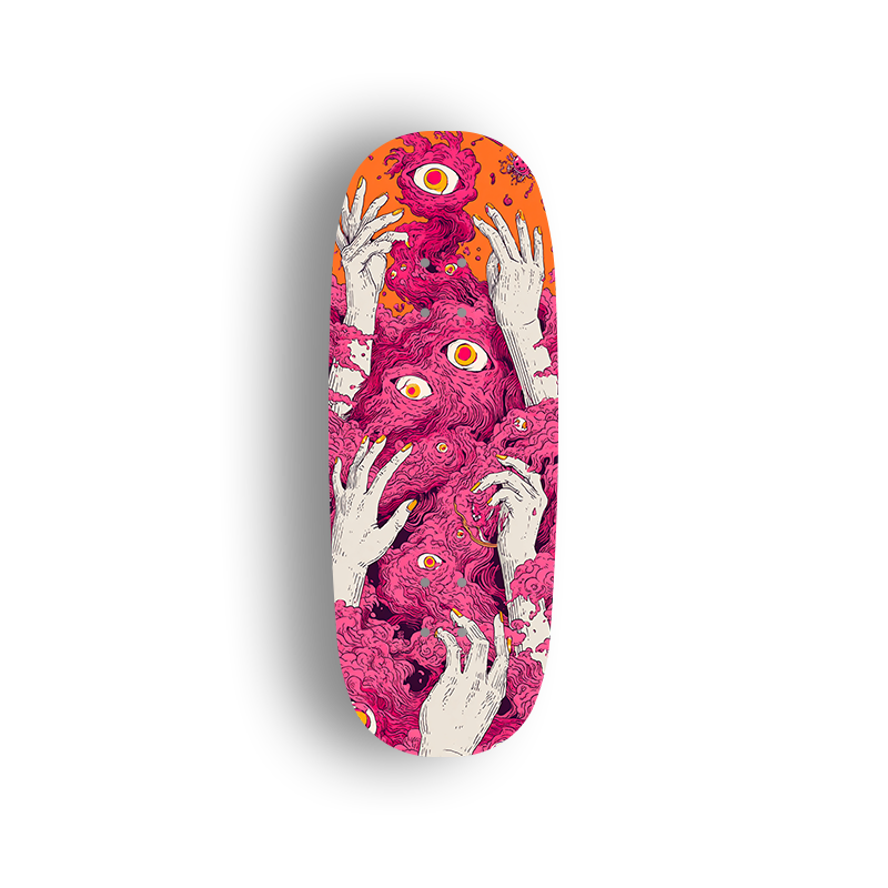 Premium Pro Fingerboard Deck - HELLHAND01