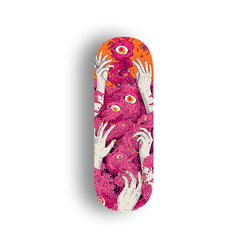 Premium Pro Fingerboard Deck - HELLHAND01