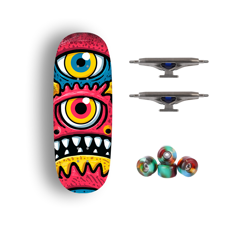 Premium Pro Fingerboard Complete - Mystic Mask