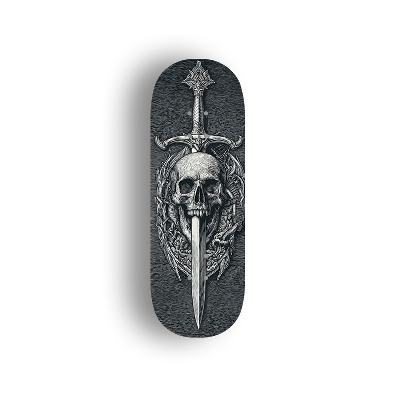 Premium Pro Fingerboard Deck - Death Totem