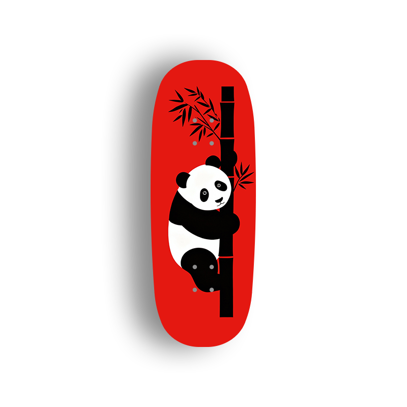 Premium Pro Fingerboard Deck - Zen Panda