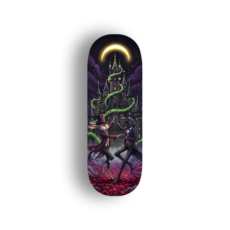 Premium Pro Fingerboard Deck - Dark Moon Dance