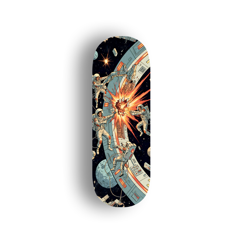 Premium Pro Fingerboard Deck - Star Assault