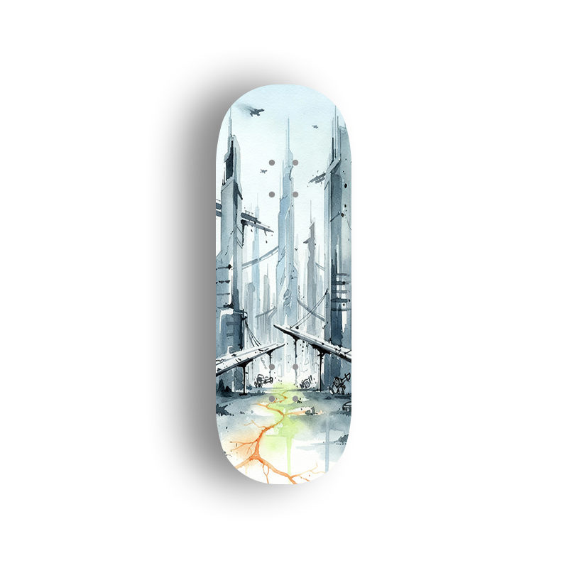 Premium Pro Fingerboard Deck - Future Ruins