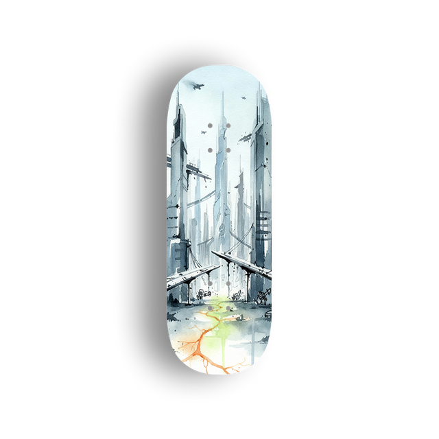 Premium Pro Fingerboard Deck - Future Ruins