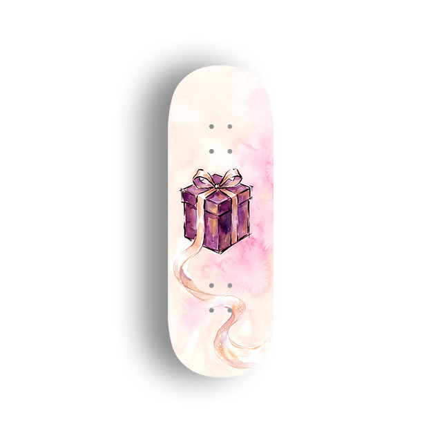 Premium Pro Fingerboard Deck - Purple Box