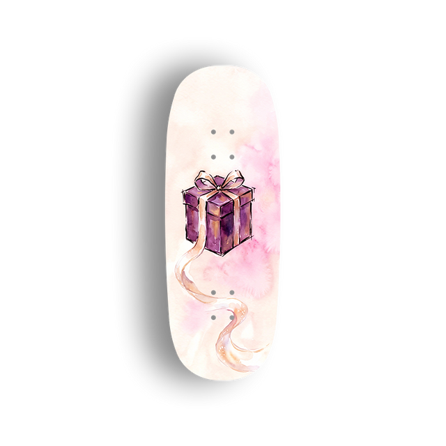 Premium Pro Fingerboard Deck - Purple Box