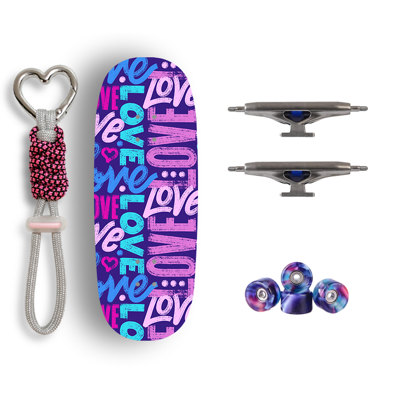 Premium Pro Fingerboard Complete - Love Loud