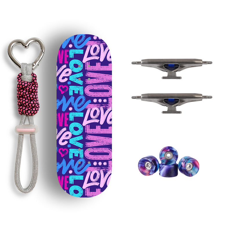 Premium Pro Fingerboard Complete - Love Loud