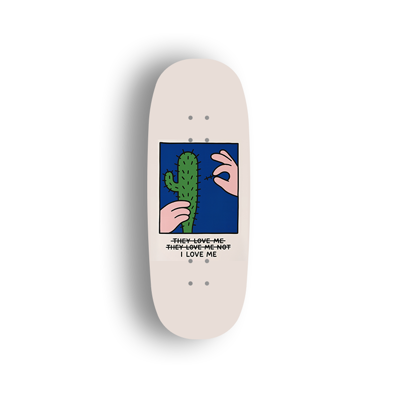 Premium Pro Fingerboard Deck - Prickly Love