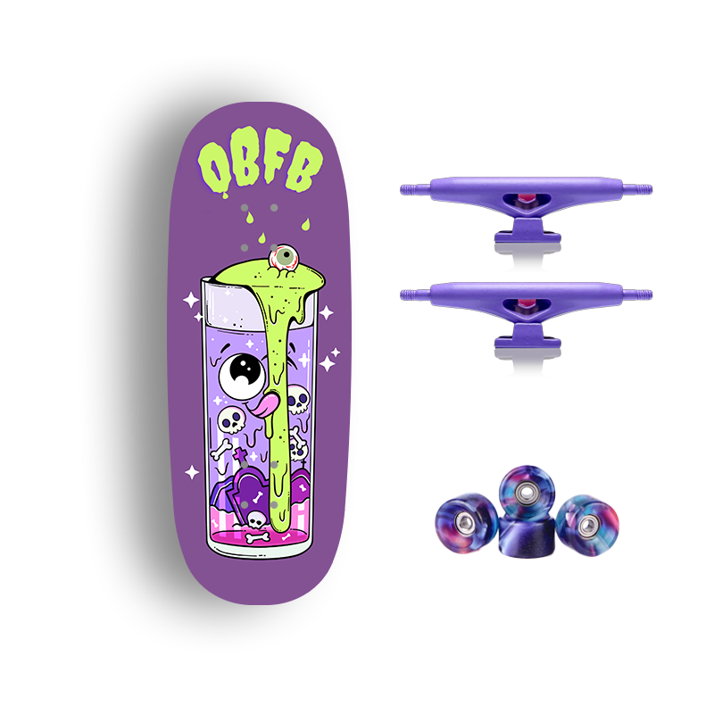 Premium Pro Fingerboard Deck - Toxic Sip