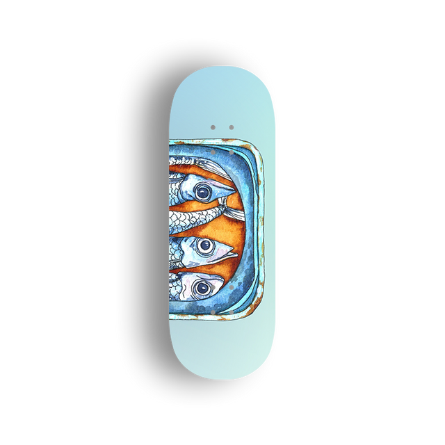 Premium Pro Fingerboard Deck - Tin