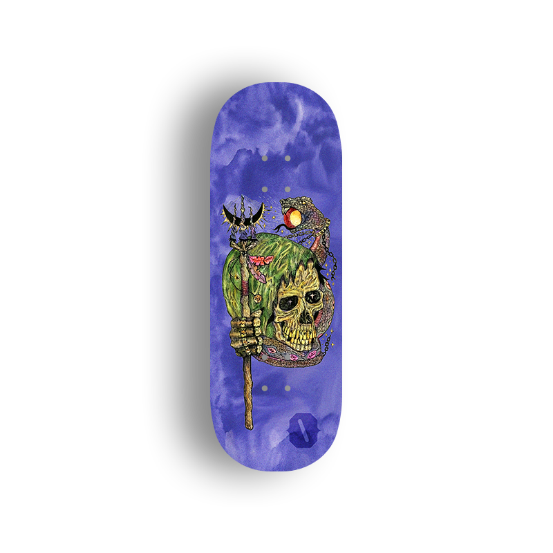 Premium Pro Fingerboard Deck - Serpent