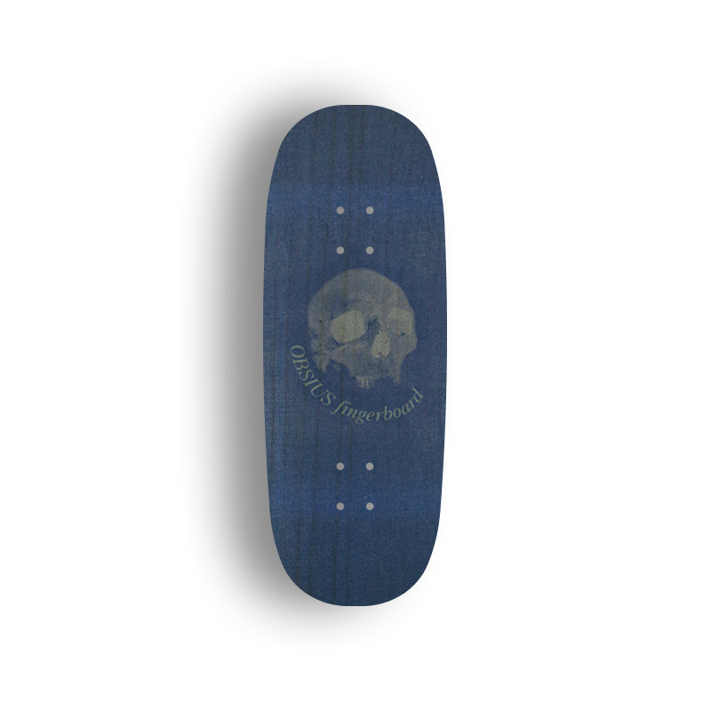 Premium Pro Fingerboard Deck - Midnight Skull