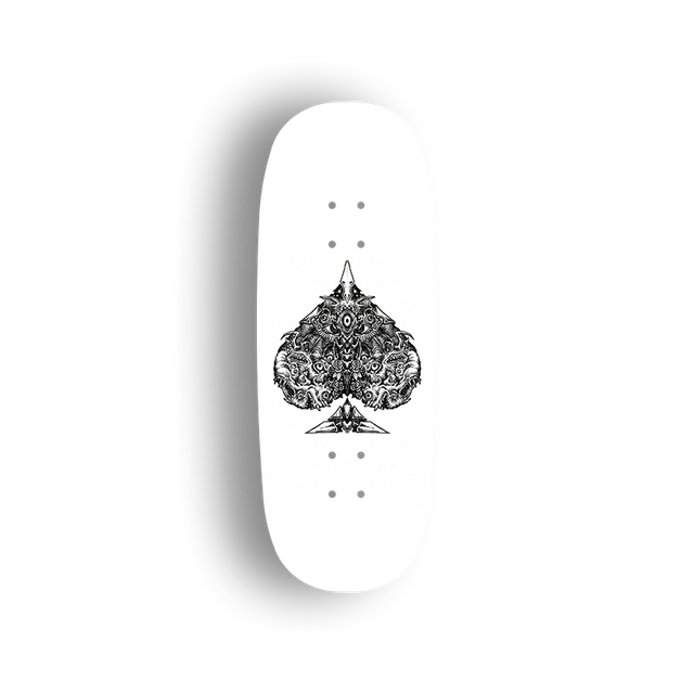 Premium Pro Fingerboard Deck - Abyss Spade