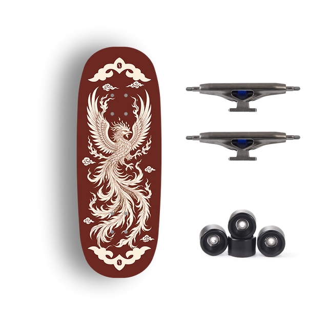 Premium Pro Fingerboard Deck - Fenghuang Soar