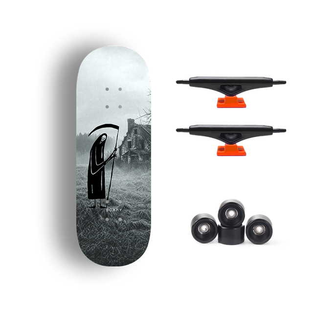Premium Pro Fingerboard Deck - Silent Reaper