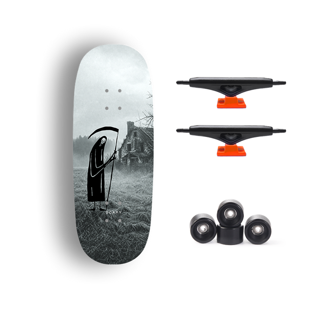 Premium Pro Fingerboard Deck - Silent Reaper