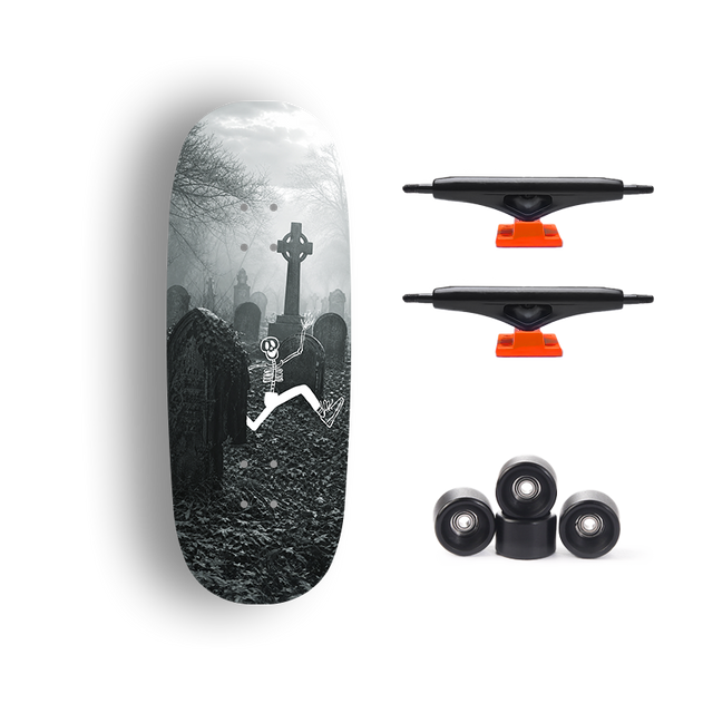 Premium Pro Fingerboard Deck - Restless Bones