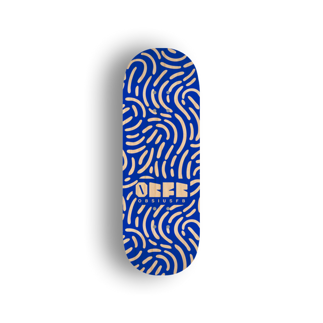 Premium Pro Fingerboard Deck - Popsicle Shape - Paint 02