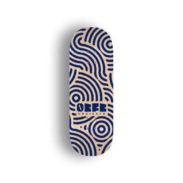 Premium Pro Fingerboard Deck - Popsicle Shape - Paint 03