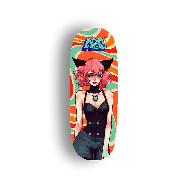 Professional Fingerboard Deck - Obsius x abs_fb - ABS Girl 02